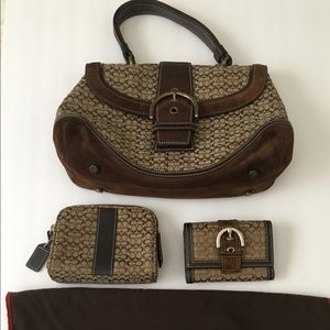 Coach purse set